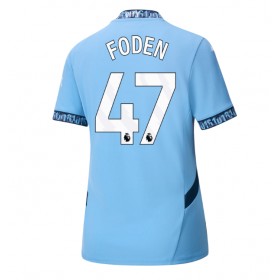 Manchester City Phil Foden #47 Hemmakläder Dam 2024-25 Kortärmad